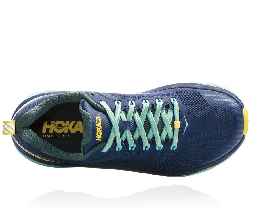 Hoka One One Challenger Atr 5 Trailskor Dam - Blå - EYOVH-9285